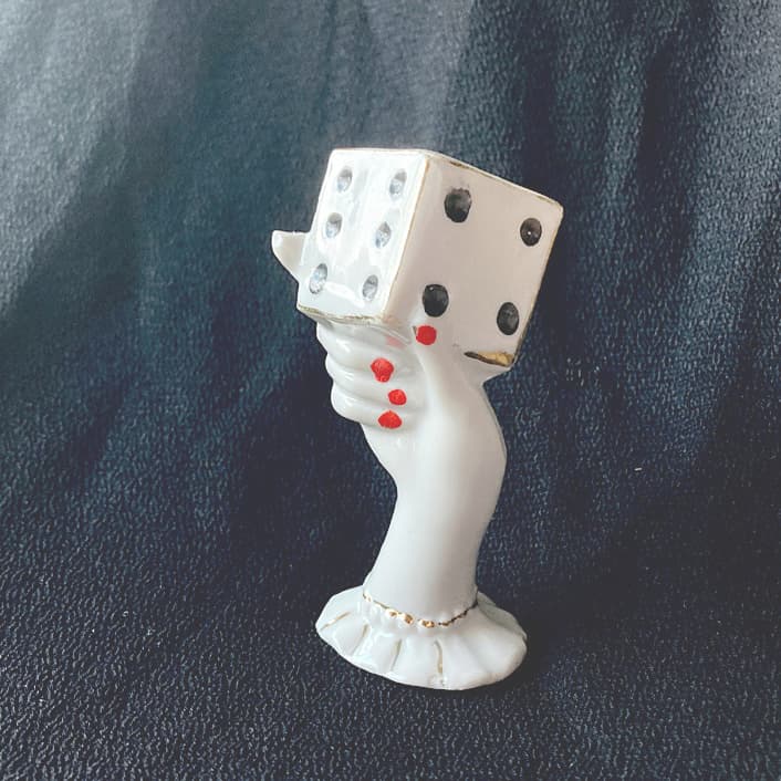 ポーセリン　ハンドトレイ