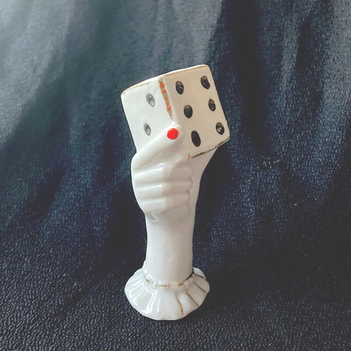 ポーセリン　ハンドトレイ