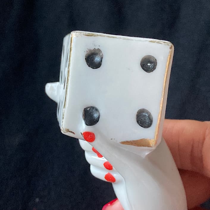 ポーセリン　ハンドトレイ