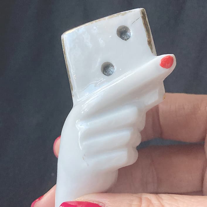 ポーセリン　ハンドトレイ